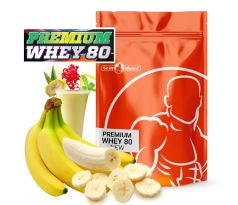 Premium whey  80 1kg - Banana