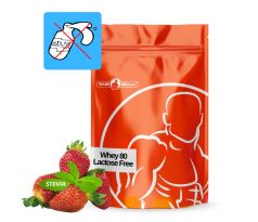 Whey 80 lactose free 2kg stevia - Strawberry