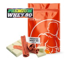 Premium whey 80 1kg - Whitechoco/cinnamon