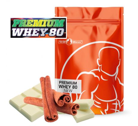 Premium whey 80 1kg - Whitechoco/cinnamon