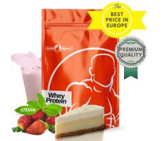 Whey protein 1kg - Cheesecake/strawberry stevia