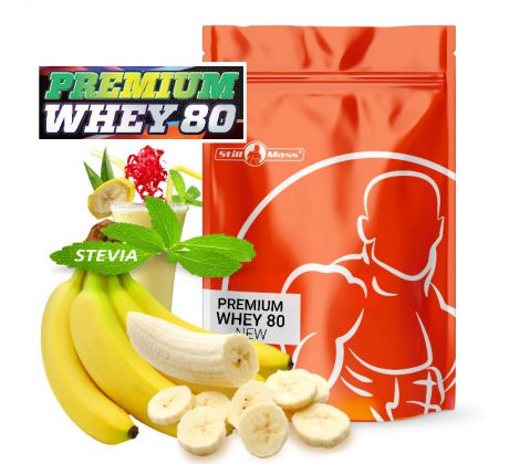 Premium whey 80 2kg - Banana stevia