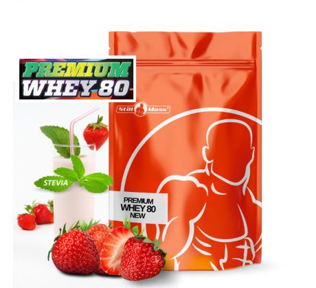 Premium Whey 80 2kg - Strawberry stevia