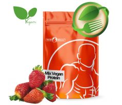 Mix vegan protein 1kg - Strawberry