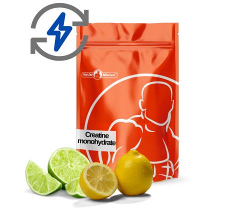 Creatine monohydrate 500g - Lime/lemon