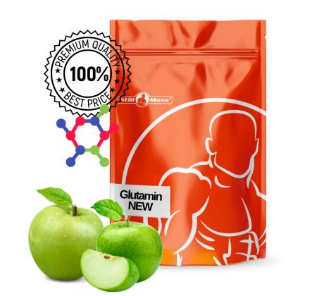 Glutamín NEW 500g - Green apple