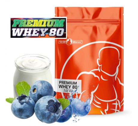 Premium whey 80 1kg - Blueberry/yogurt