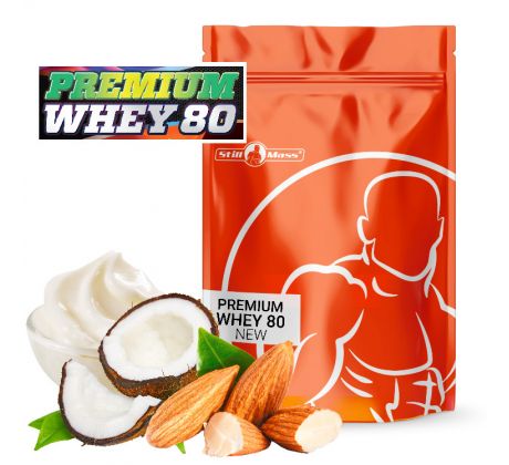 Premium whey 80  1kg - Almond coconut cream