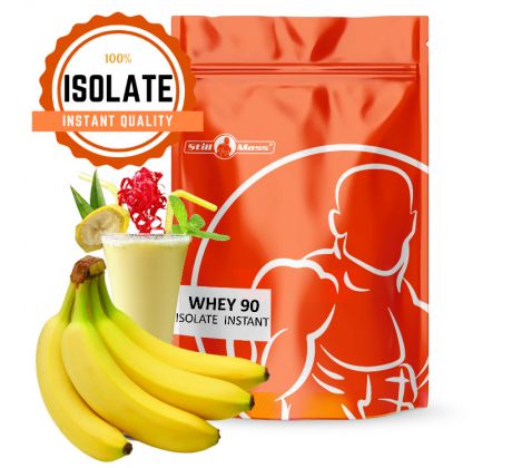 Whey Protein Isolate instant  90%  2 kg - Banana