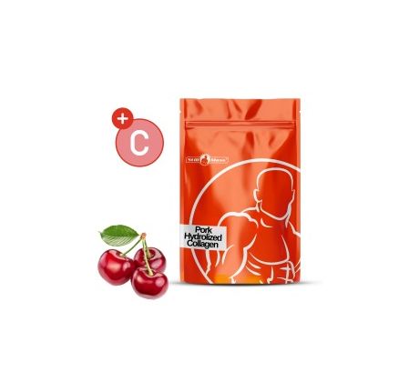 Enzymatický hydrolyzovaný kolagén NEW 1kg - Cherry stevia